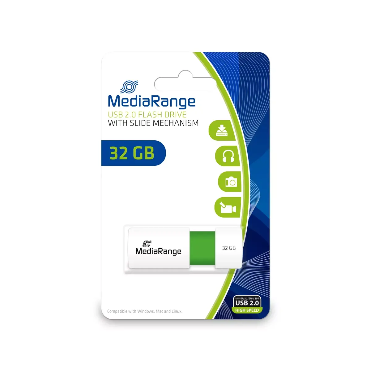 USB флеш-память MediaRange 32 ГБ MR973 Photo 2