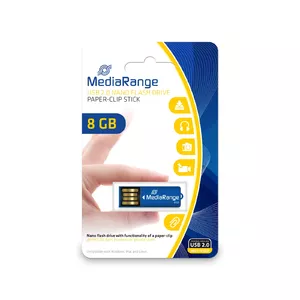 USB флеш-память MediaRange 8 ГБ USB Type-A 2.0 Синяя MR975