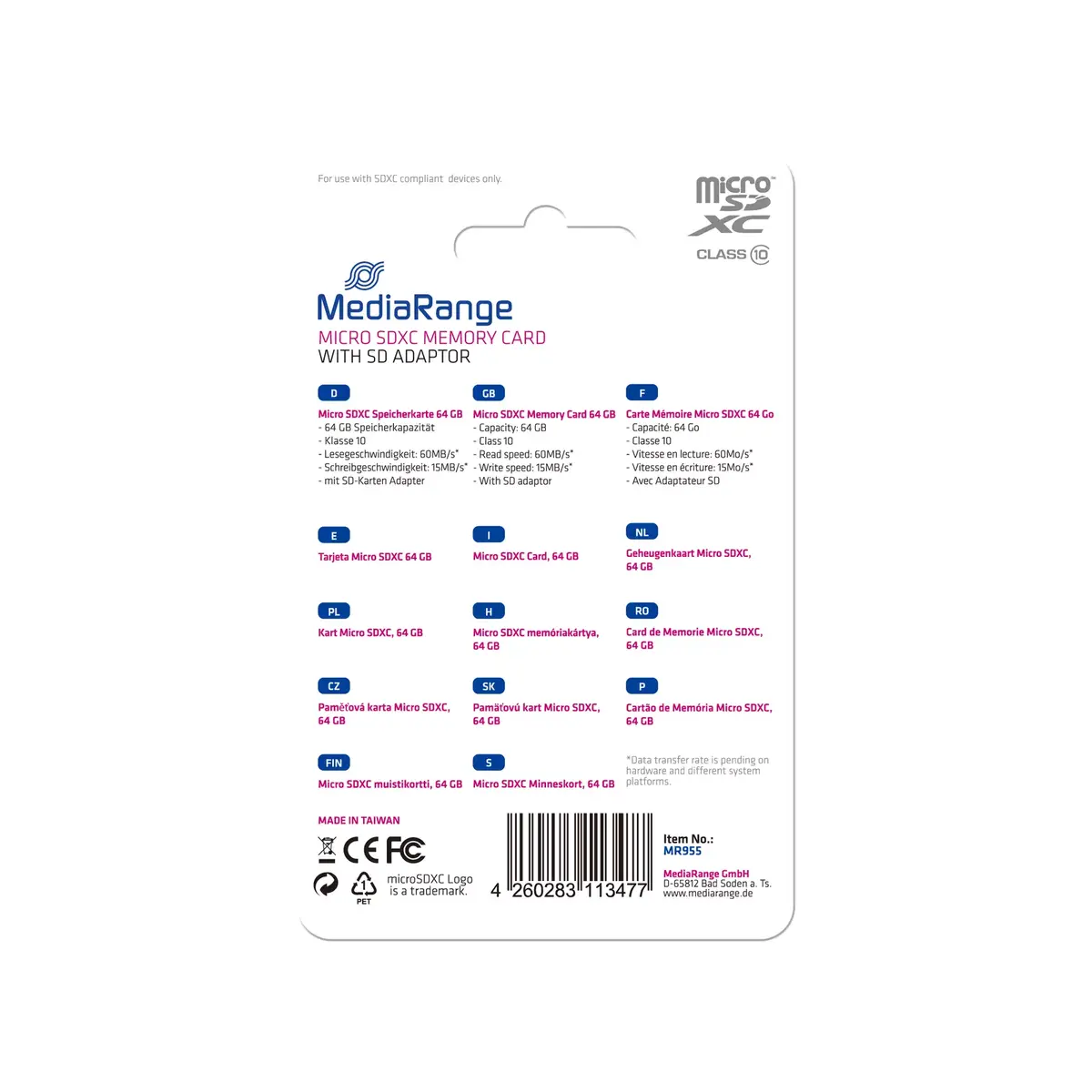 Флеш-карта MediaRange 64ГБ MR955 Photo 2