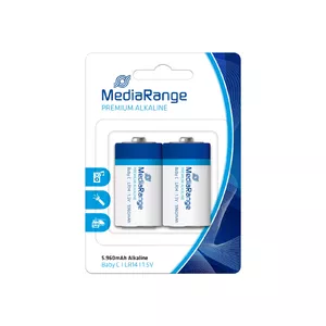 Single-use battery MediaRange MRBAT108 C Alkaline
