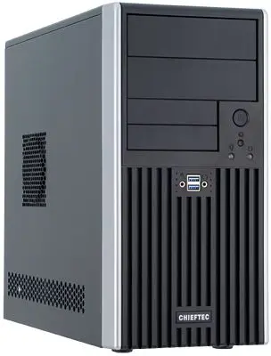 Datora korpuss Chieftec UNC-210T-B Rack Melns