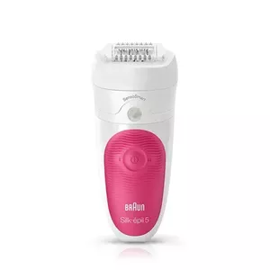 Braun Silk-épil 5 5/500 SensoSmart 28 pincetes Rozā, Balts