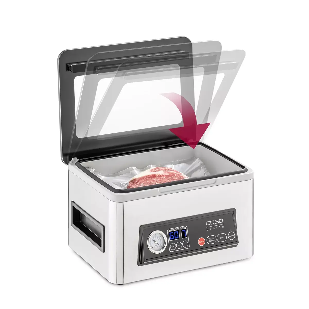 Вакуумный упаковщик Caso VacuChef 50 Power 300 Вт Photo 5