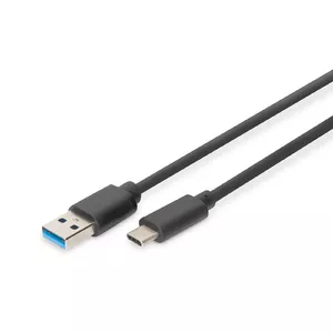 USB Type-C connection cable Digitus DB-300136-010-S 1m