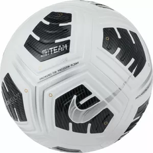 Bumba NIKE Club Elite Team CU8053 100 — balta/melna/sudraba, treniņiem un spēlēm