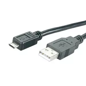 USB cable MediaRange MRCS138 1.2m USB A Micro-USB B Black