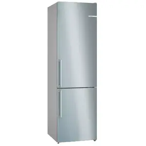 Freestanding fridge Bosch Serie 4 KGN39VIBT, total 363 L (fridge 260 L / freezer 103 L), stainless steel, NoFrost, 203 cm