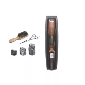 Matu trimmeris Remington MB4046 — bezvadu, 1–35 mm garuma diapazons, 90 min darbmūžs, brūns