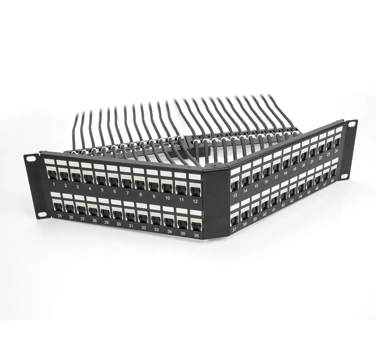 DeLOCK 19" Keystone Patch Panel 48 port Photo 3