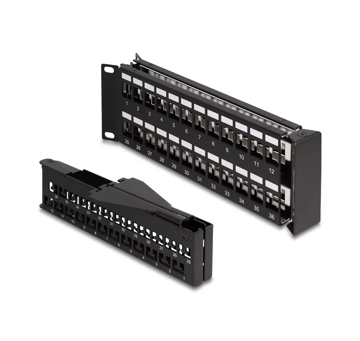 DeLOCK 19" Keystone Patch Panel 48 port Photo 4