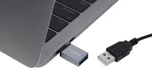 USB-C uz USB-A adapteris, xtremeMac XWH-ACA-13, ar USB-A ligzdu