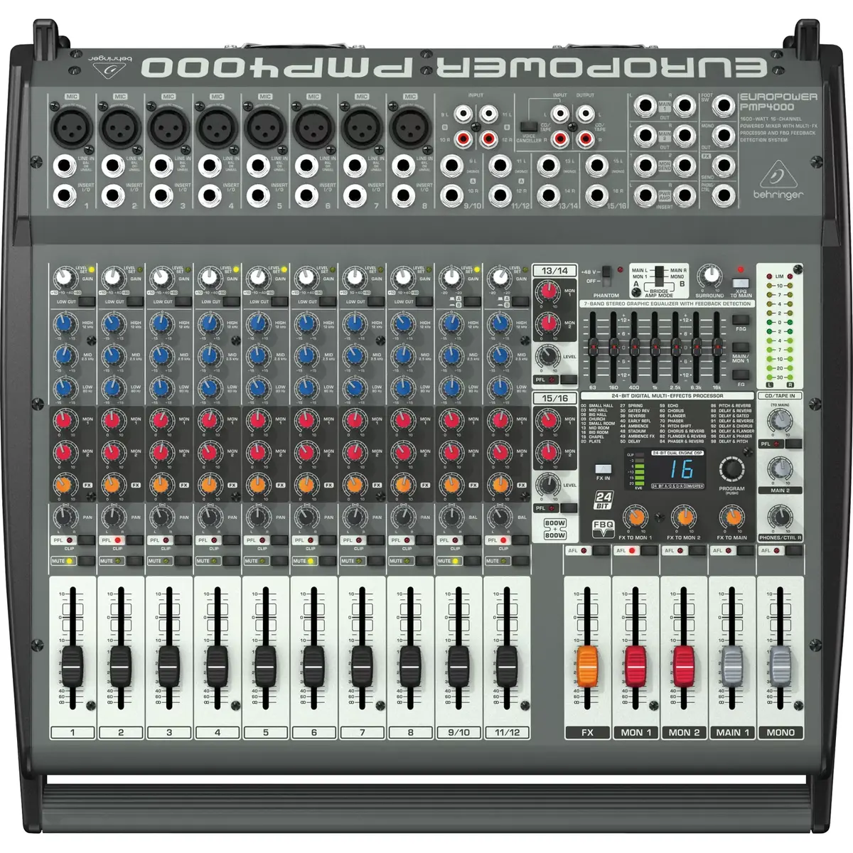Audio Mixer Behringer PMP4000 Photo 4
