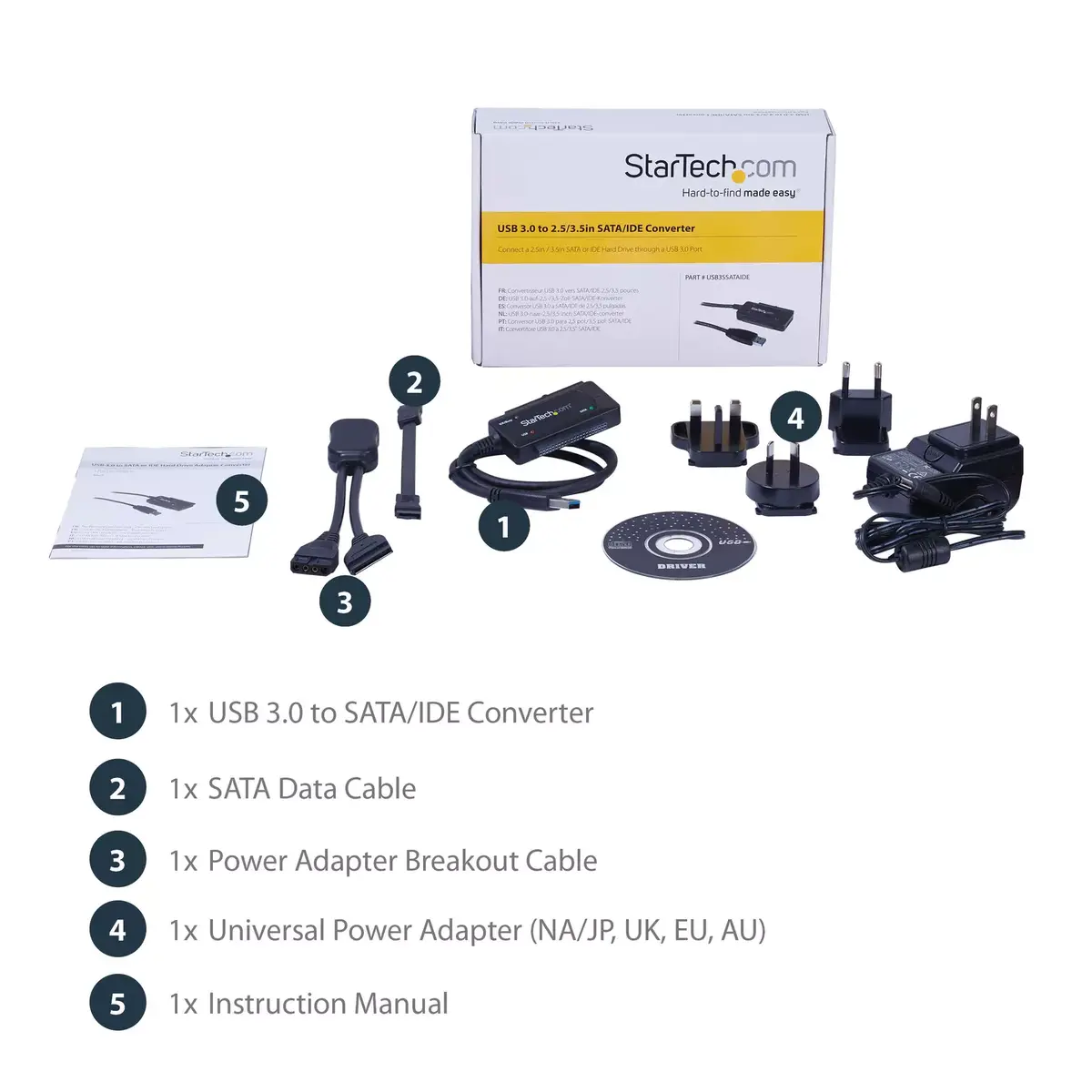 SATA uz USB kabelis StarTech.com USB312SAT3 Photo 14