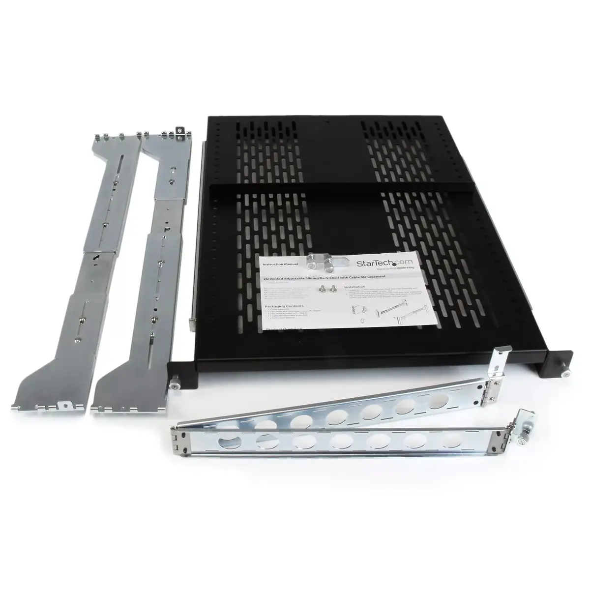 Выдвижная полка для стойки StarTech 2U UNISLDSHF19M Photo 5