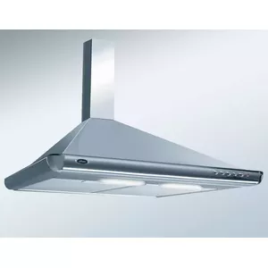 Wall-mounted cooker hood AKPO WK-5 ELEGANT TURBO 60 INOX, 600 mm, stainless steel, aluminium grease filter, 166.4 m³/h