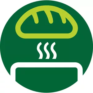 Integrated bun rack for heating rolls, pastries or buns