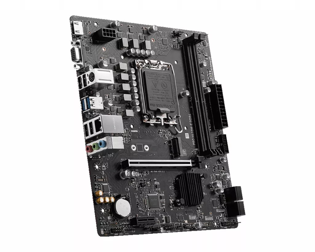 MSI PRO H610M-E DDR4 micro ATX motherboard Photo 4