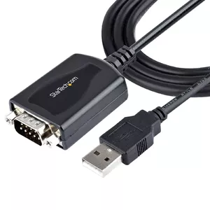 USB to Serial Cable StarTech.com 3ft DB9 Male RS232 Prolific Chipset
