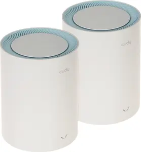 Mesh system Cudy M1200 2-pack — Dual-band Wi‑Fi 5 (300/867 Mbps), 2 units, 1x LAN port, supports 100 devices