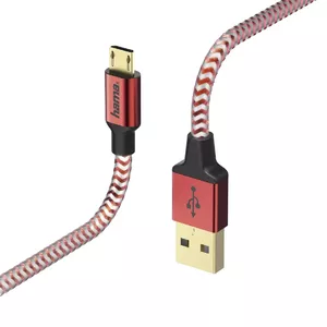 USB Cable Hama 00178288 USB 2.0 1.5m Red