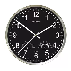 Unilux WETTY Quartz clock Круглый Серый