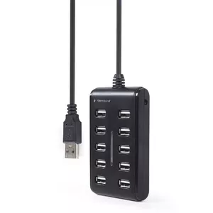 USB-хаб Gembird UHB-U2P10P-01 — 10 портов USB 2.0