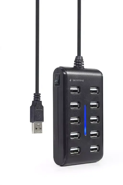 Gembird UHB-U2P10P-01 USB-хаб — 10 портов Photo 4