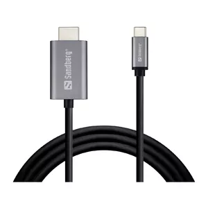 USB-C uz HDMI kabelis Sandberg 2M