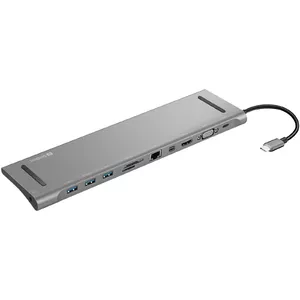 Sandberg USB-C All-in-1 Docking Station USB 3.2 Gen 1 (3.1 Gen 1) Type-C Sudrabs