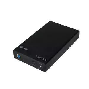 LogiLink UA0276 cieto disku uzglabāšanas sistēma HDD korpuss Melns 3.5"