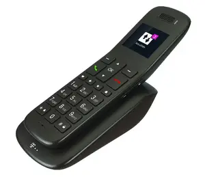 Deutsche Telekom Speedphone 32 DECT Wireless Telephone with Caller ID and Speakerphone, Black