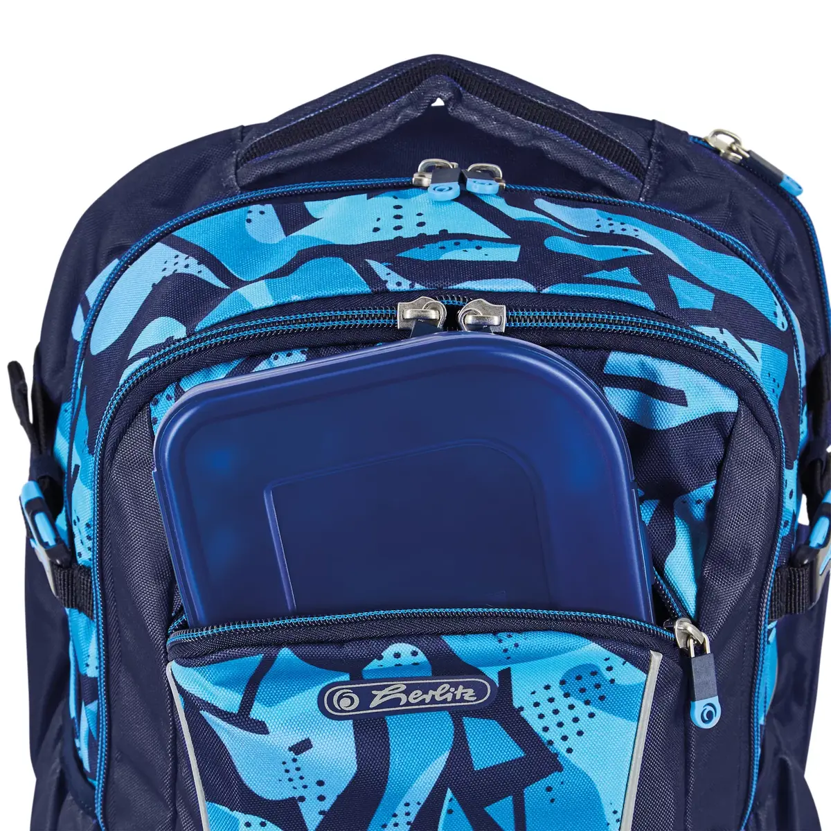 School backpack Herlitz Ultimate CamoBlue Photo 10