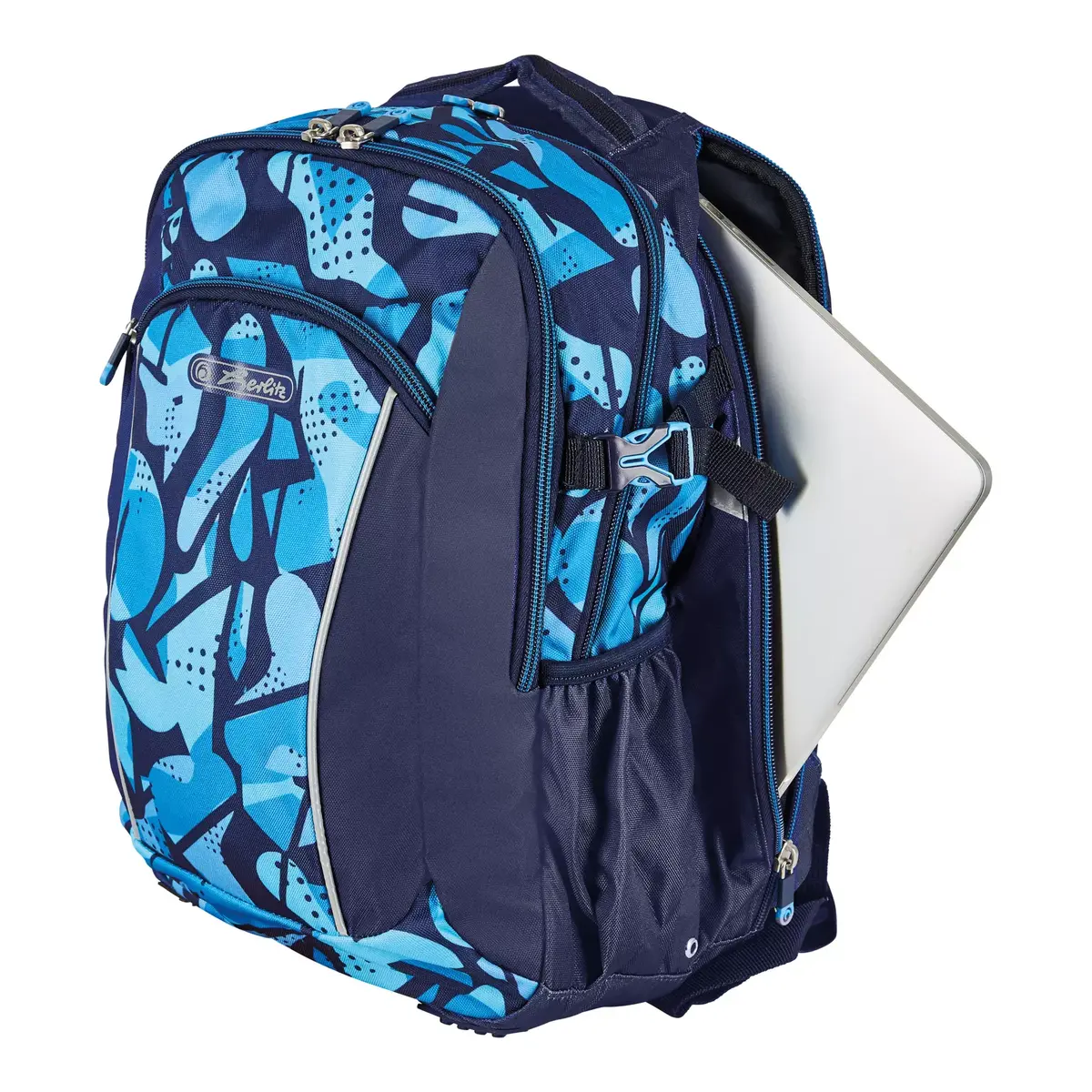 School backpack Herlitz Ultimate CamoBlue Photo 12