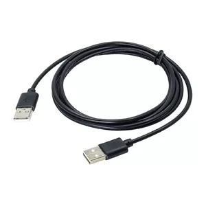 Кабель USB Akyga AK-USB-11 USB 2.0, USB A на 2× USB A, 1,8 м, черный