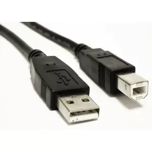 Кабель USB Akyga AK-USB-18 — USB 2.0, USB A на Mini-USB B, 5 м, черный