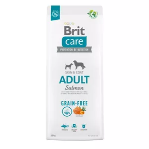 Dry Dog Food Brit Care Grain-free Adult Medium X-Small 12 kg — Salmon, 26% protein, 15% fat