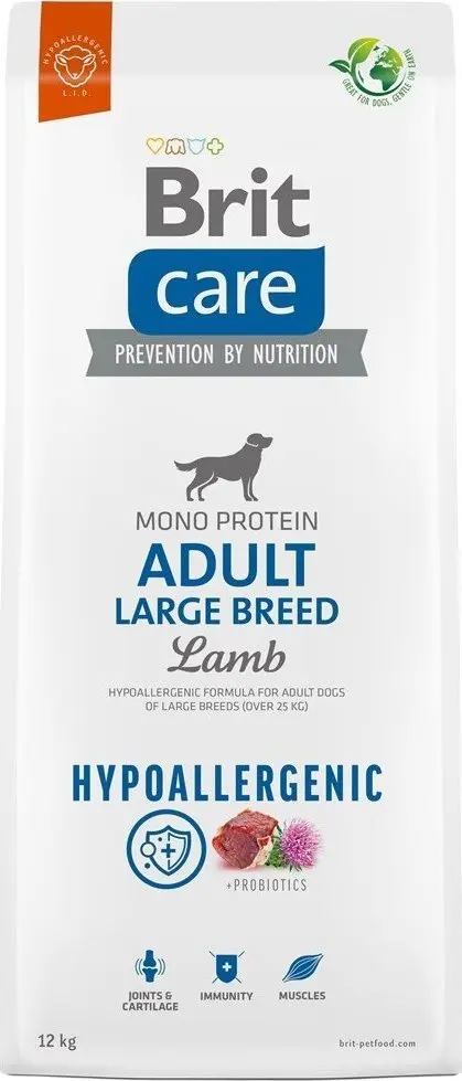 Brit Care Hypoallergenic Adult Large Breed Lamb & Rice 12 kg Photo 2