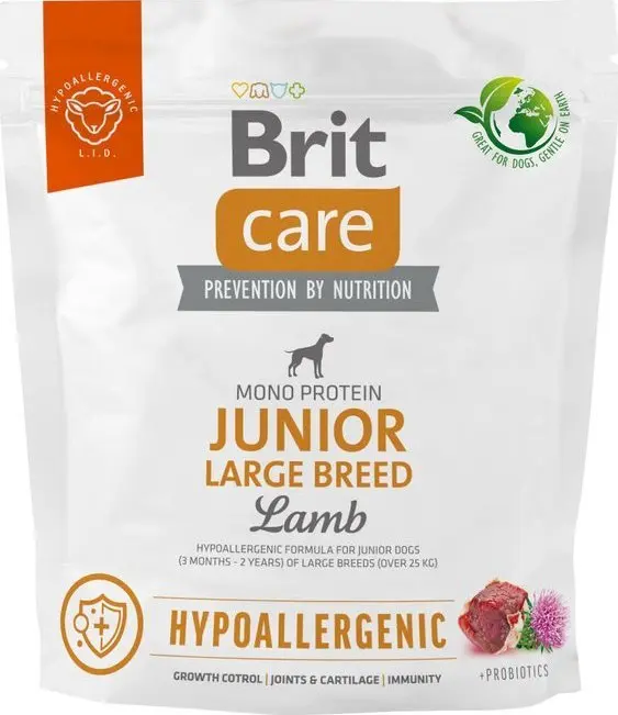 Brit Hypoallergenic Junior Large Breed Lamb — 1 kg Photo 2