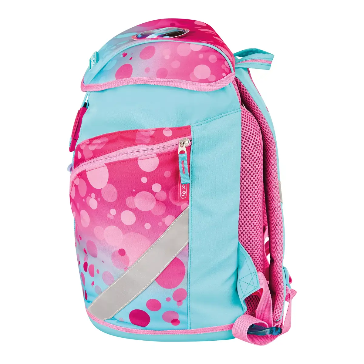 School bag set Herlitz SoftLight Plus GreenLine Pink Bubbles Photo 13