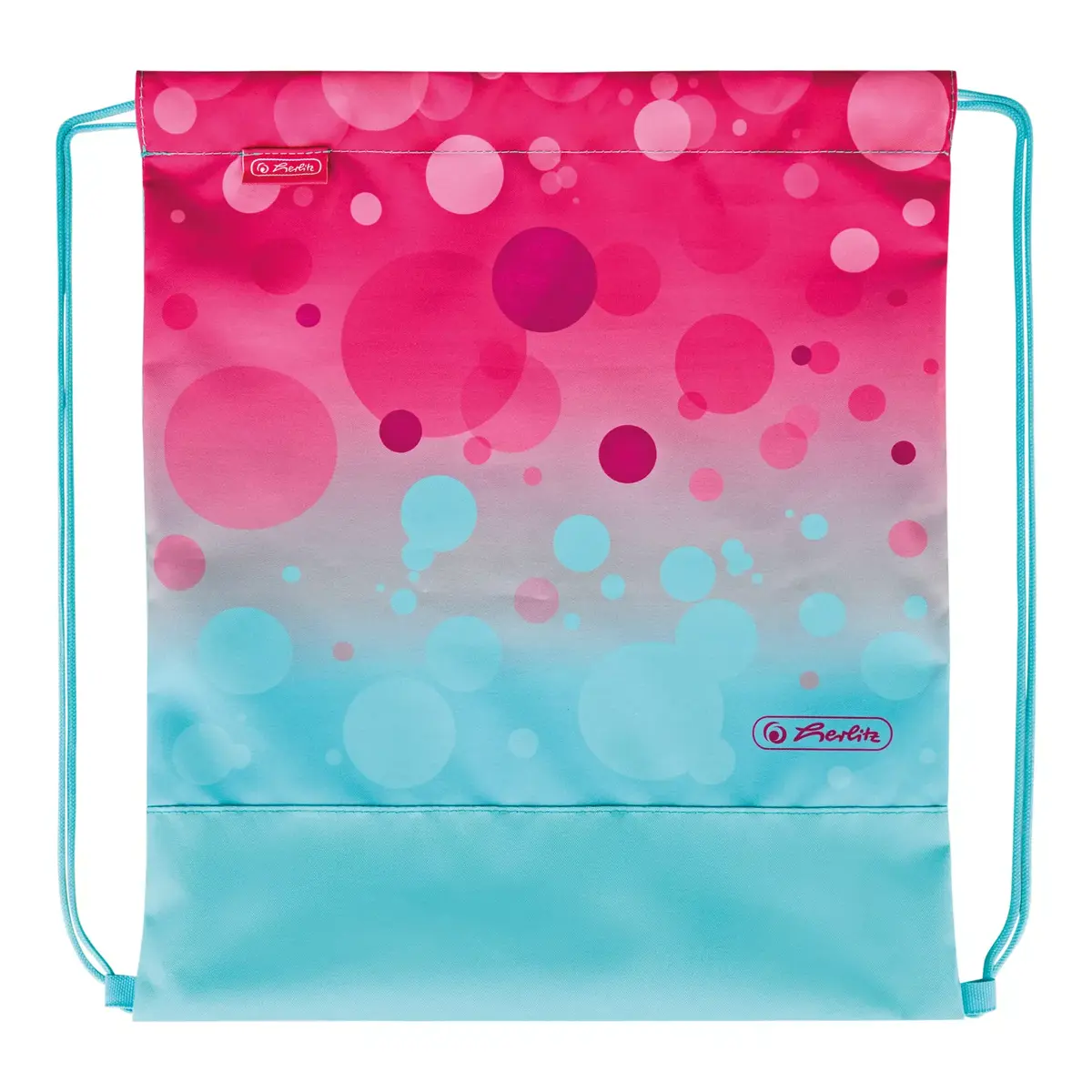 School bag set Herlitz SoftLight Plus GreenLine Pink Bubbles Photo 15