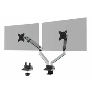 Monitor Mount Durable 509723 81.3 cm Wall Silver Clamp 8 kg