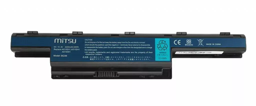 MITSU akumulators Acer Aspire 4551 4741 5741 Photo 5