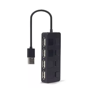 Интерфейсный USB 2.0 хаб Gembird UHB-U2P4-05 с 4 USB-портами