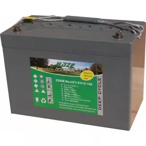Želejas (GEL) akumulators 12V 105Ah | 306x168x211mm | 28.5kg | Haze