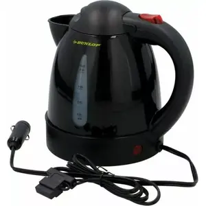Automašīnas tējkanna DUNLOP 800 ml 24V 250W — ceļojumu tējkanna transportlīdzekļiem