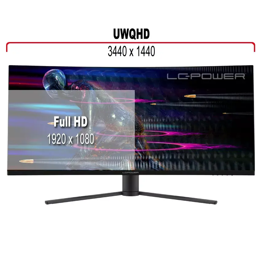 Монитор LC-Power LC-M34-UWQHD-165-C Photo 6