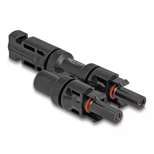 Solar panel Connector DeLOCK DL4 1 male to 2 female Black