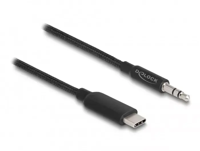 DeLOCK Audio Stereo Cable USB Type-C male to 3.5mm Photo 2