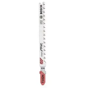 Полотно для лобзика Bosch T 102 H для пластика Профиль 2.3 мм Шаг зубьев