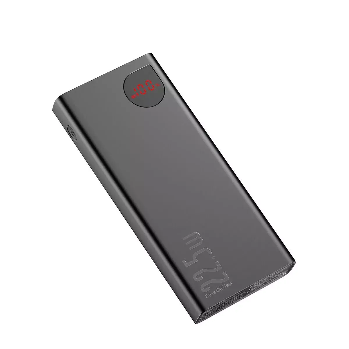 Portatīvais akumulators Baseus Adaman metal (Li-Ion) 20000mAh 22.5W PD3.0 QC3.0 2xUSB + USB C,  Melns Photo 3